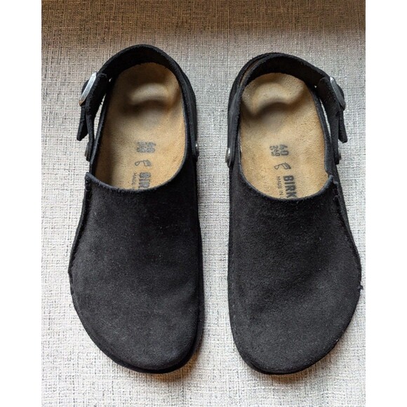 Birkenstock Lutry Premium Suede Black Size  40 - Picture 3 of 9